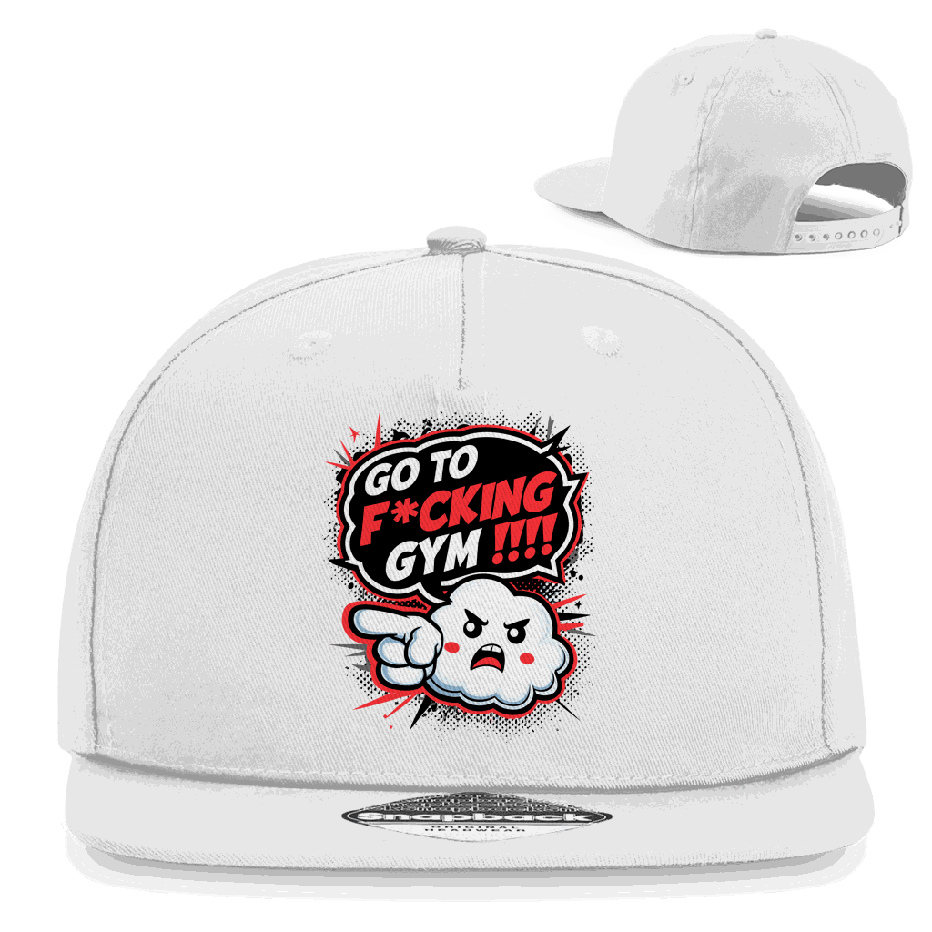 Snapback Rapper Cap - Go to fucking GYM!!! | Division420®
