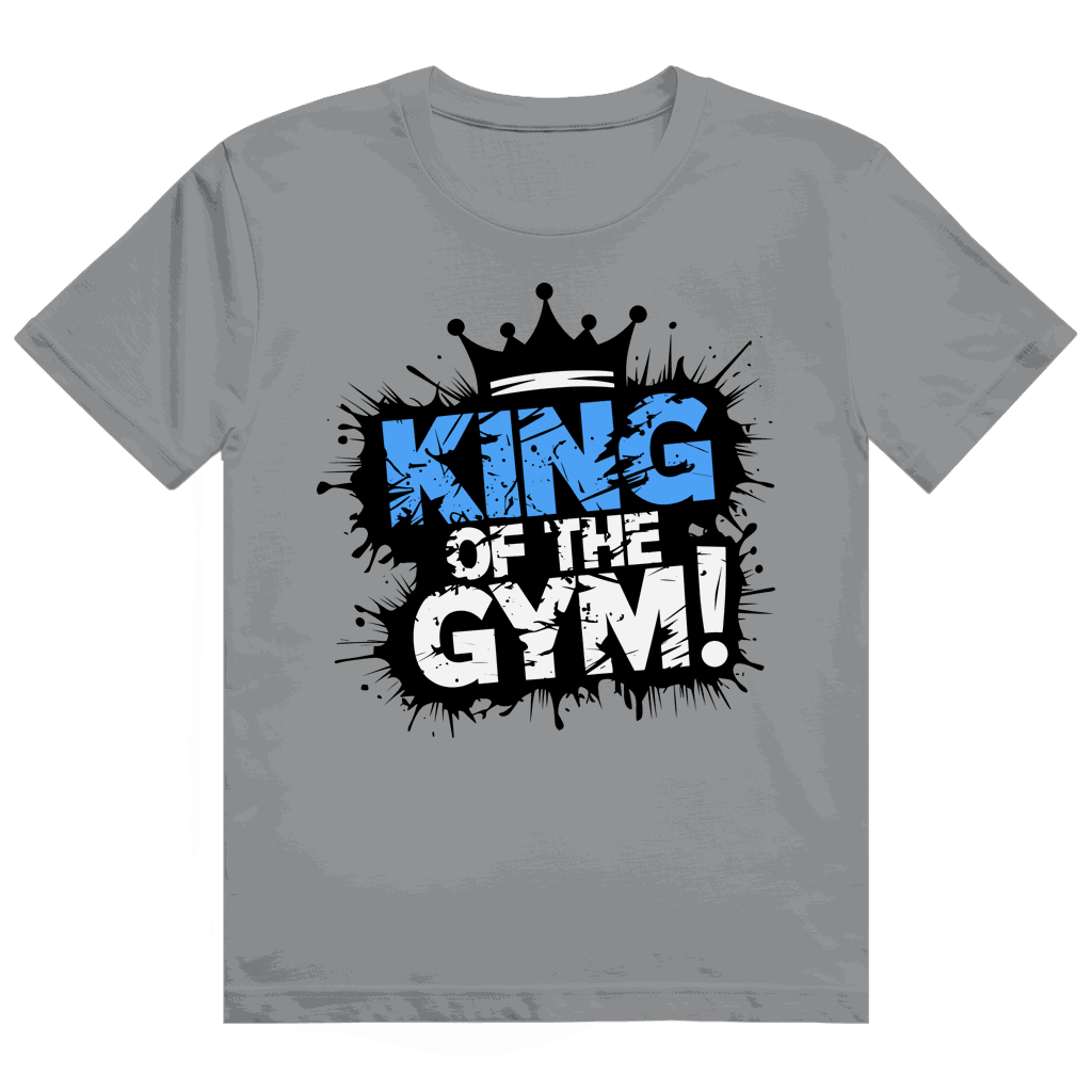 Größentabelle für Heavy Cotton T-Shirt King of the GYM von Division420