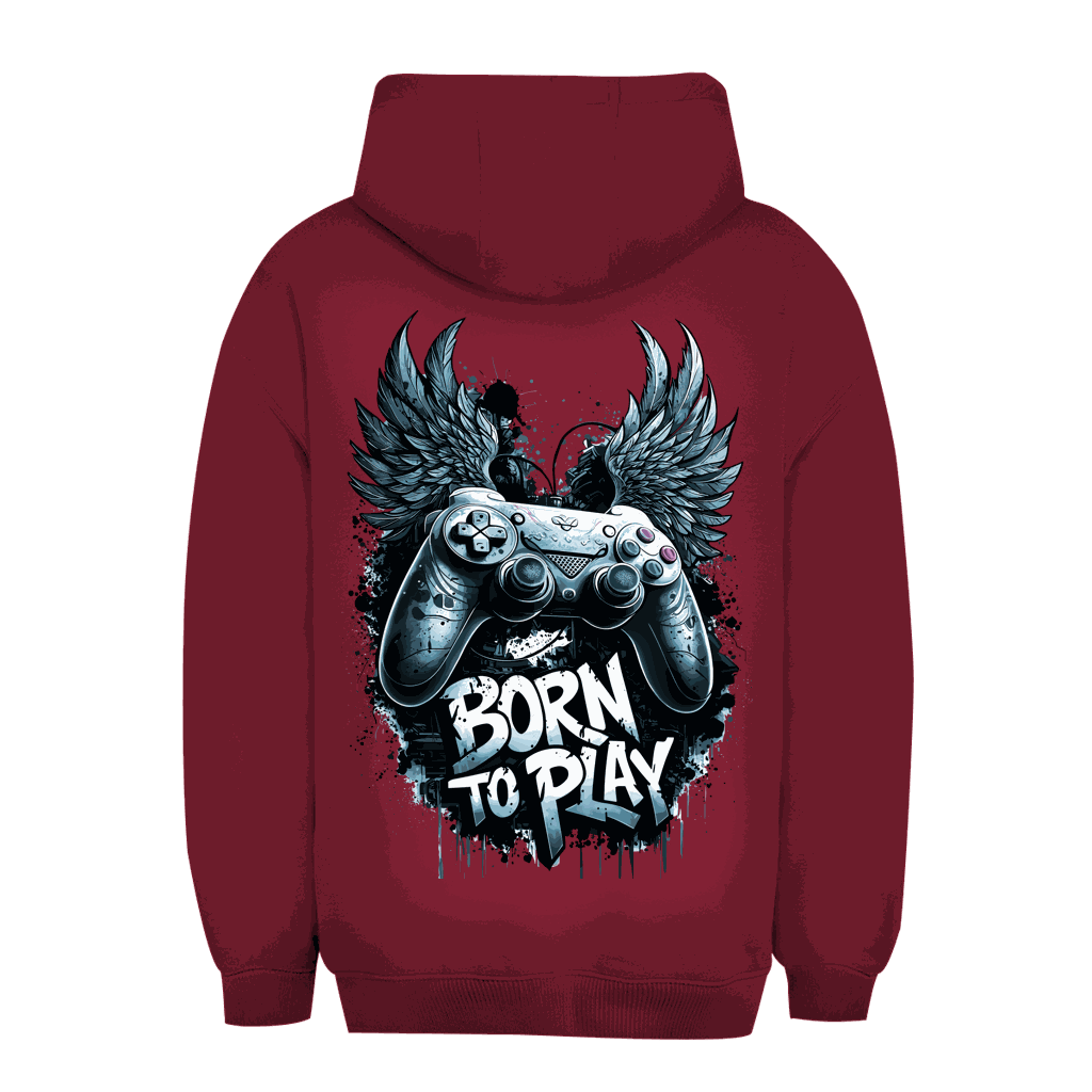 Unisex Oversize Hoodie - Born to play | Division420®