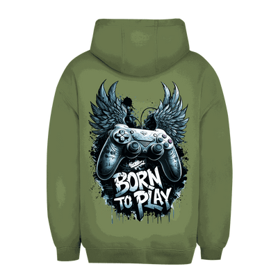 Unisex Oversize Hoodie - Born to play | Division420®