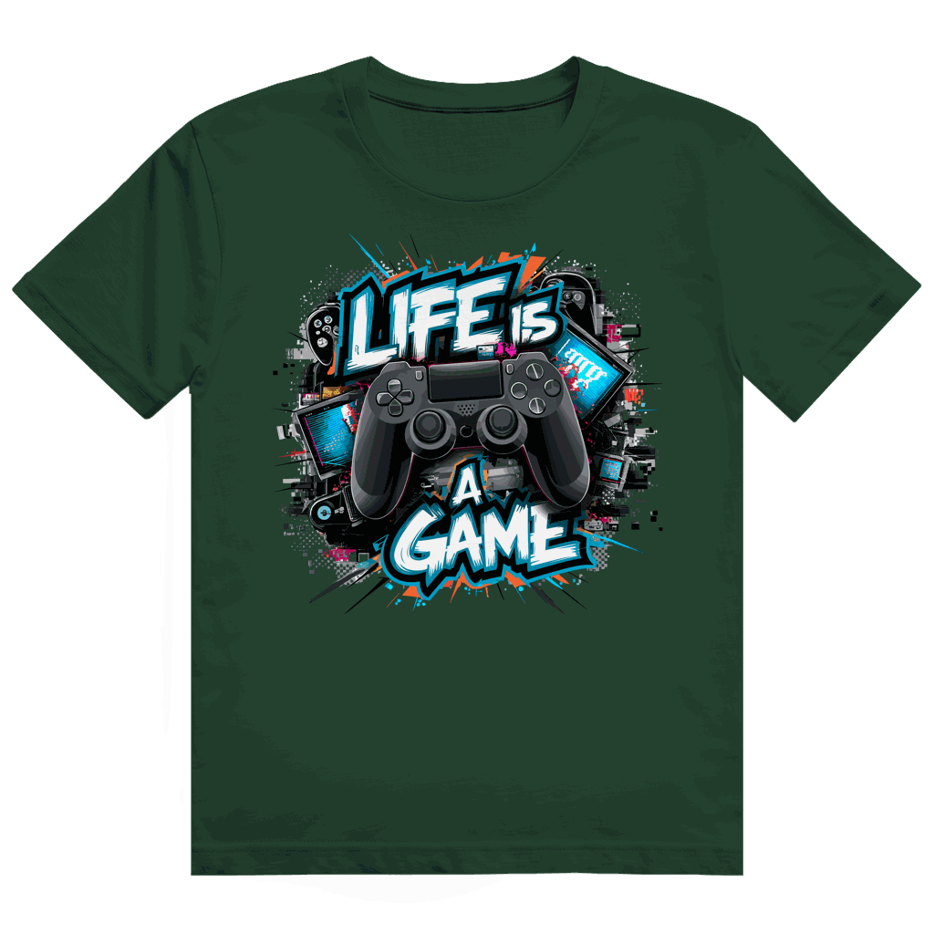 Heavy Cotton T-Shirt - Life is a Game | Division420®