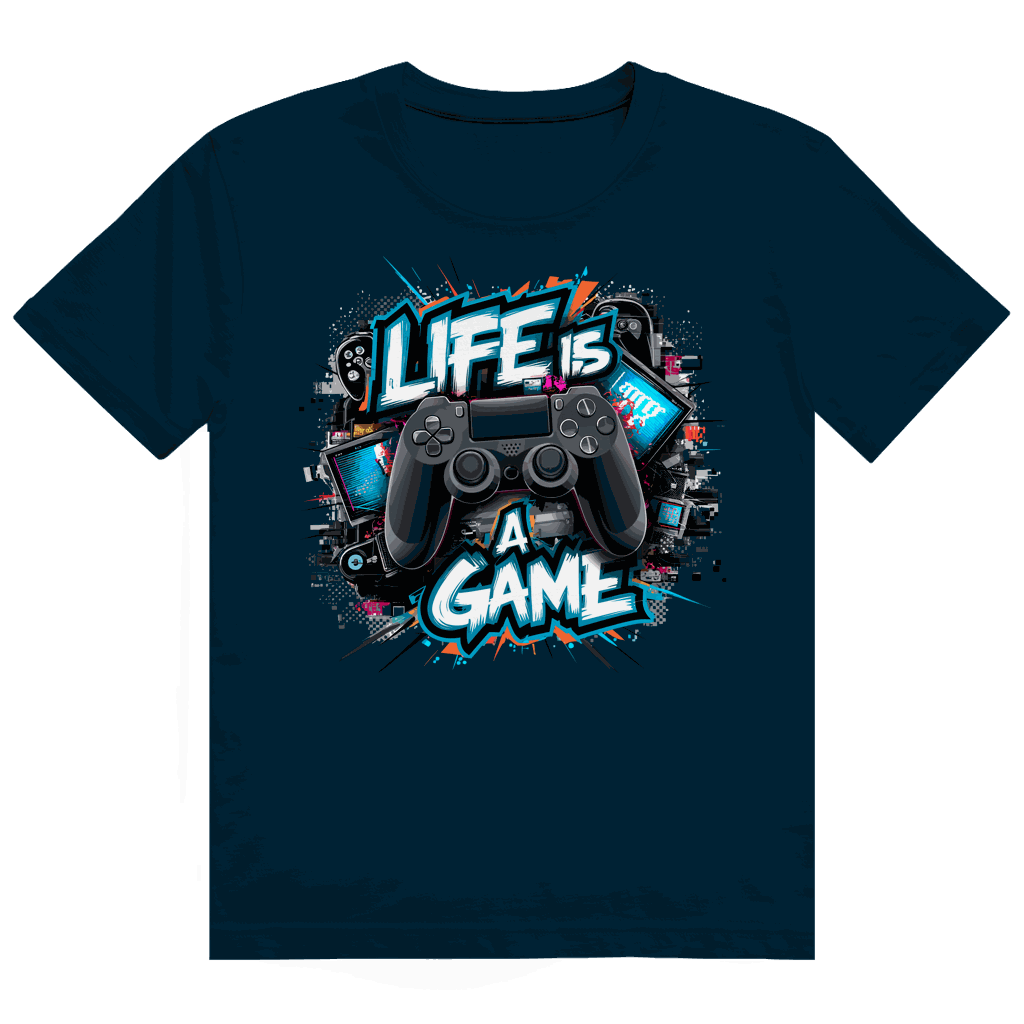 Heavy Cotton T-Shirt - Life is a Game | Division420®