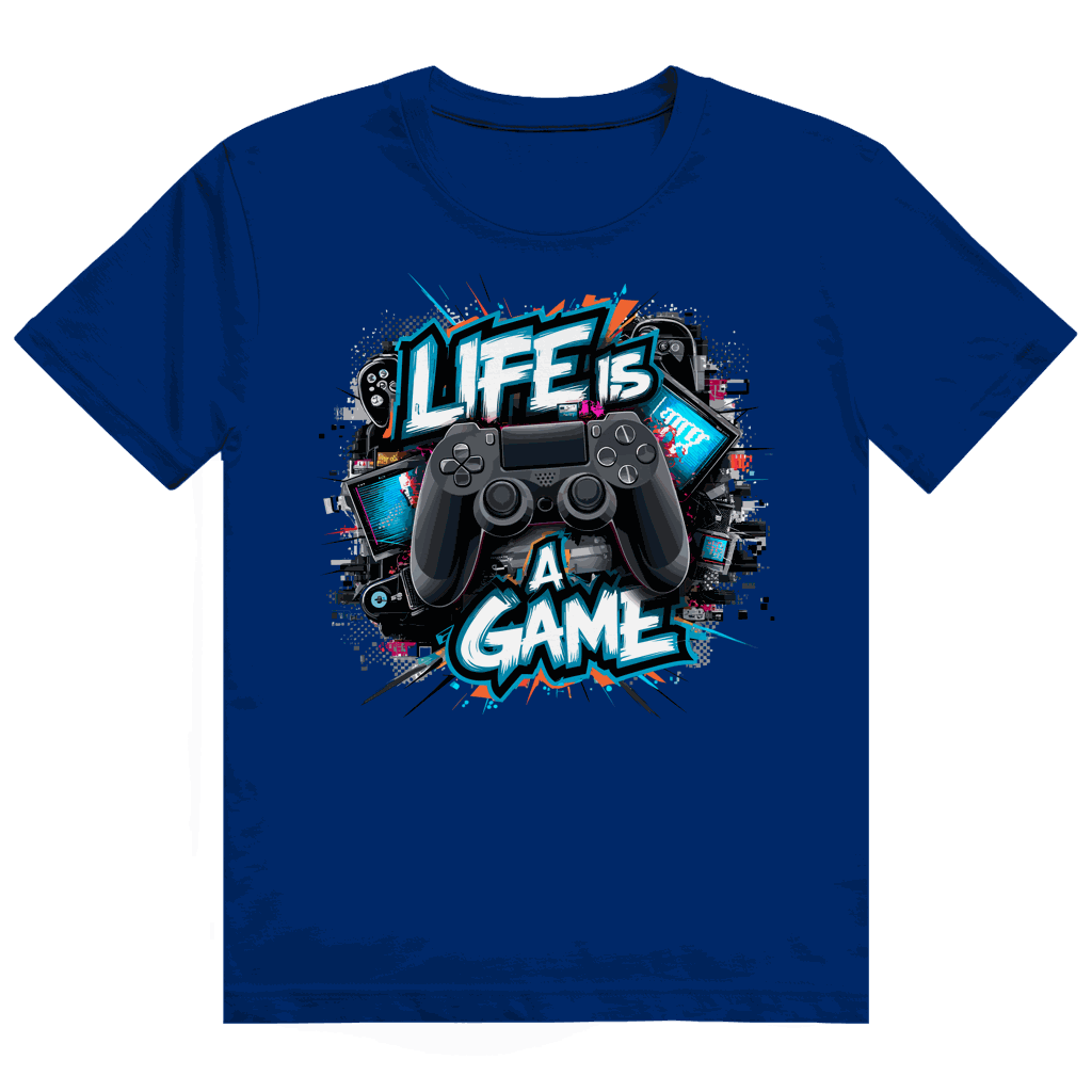 Heavy Cotton T-Shirt - Life is a Game | Division420®