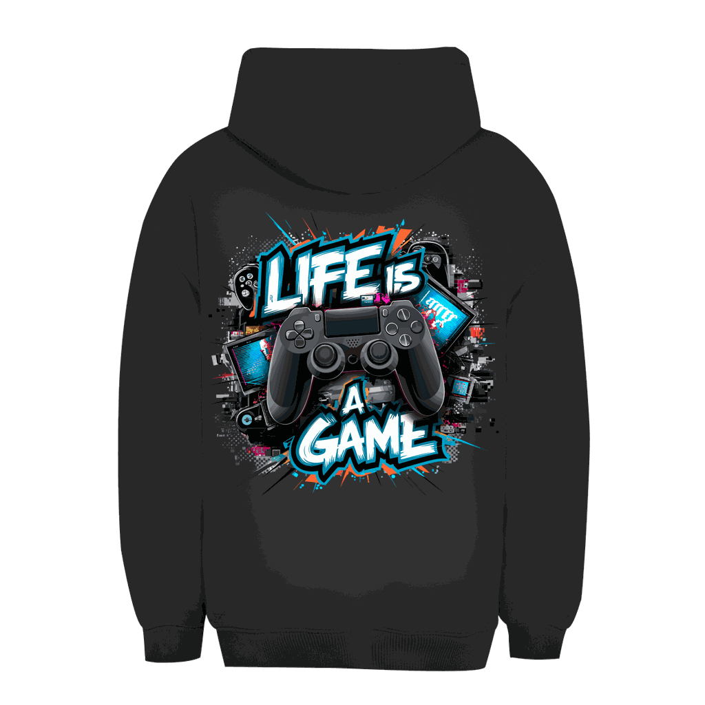 Unisex Oversize Hoodie - Life is a Game | Division420®