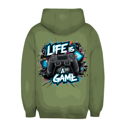 Unisex Oversize Hoodie - Life is a Game | Division420®