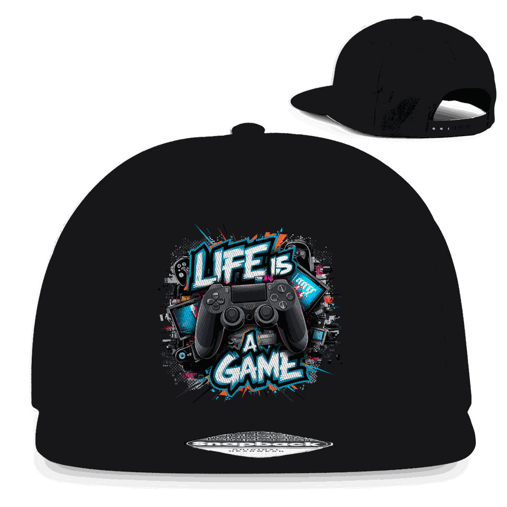 Snapback Rapper Cap - Life is a Game | Division420®
