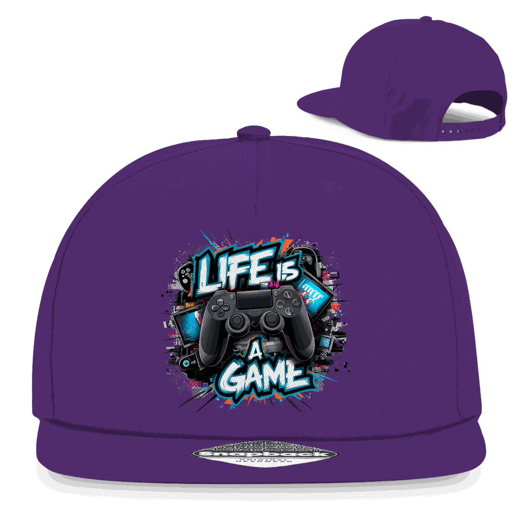 Snapback Rapper Cap - Life is a Game | Division420®