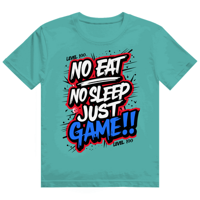 Heavy Cotton T-Shirt - No eat, no sleep | Division420®