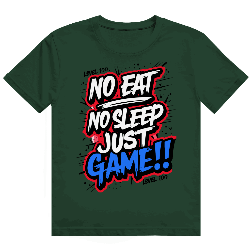 Heavy Cotton T-Shirt - No eat, no sleep | Division420®