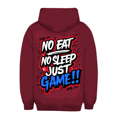 Division420 Unisex Oversize Hoodie No eat no sleep in urbanem Stil und komfortablem, nachhaltigem Material