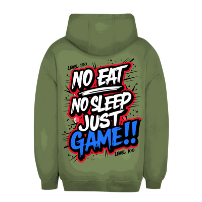 Unisex Oversize Hoodie - No eat, no sleep | Division420®