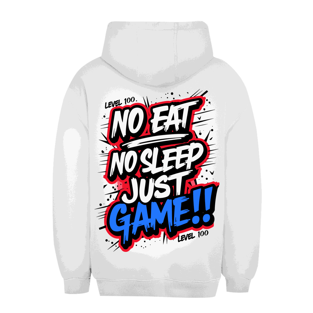 Unisex Oversize Hoodie - No eat, no sleep | Division420®