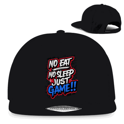 Snapback Rapper Cap - No eat, no sleep | Division420®