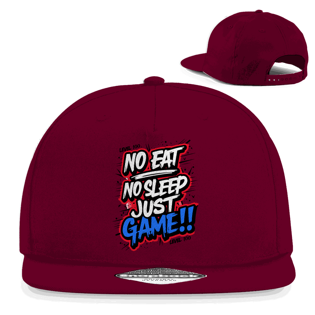 Snapback Rapper Cap - No eat, no sleep | Division420®