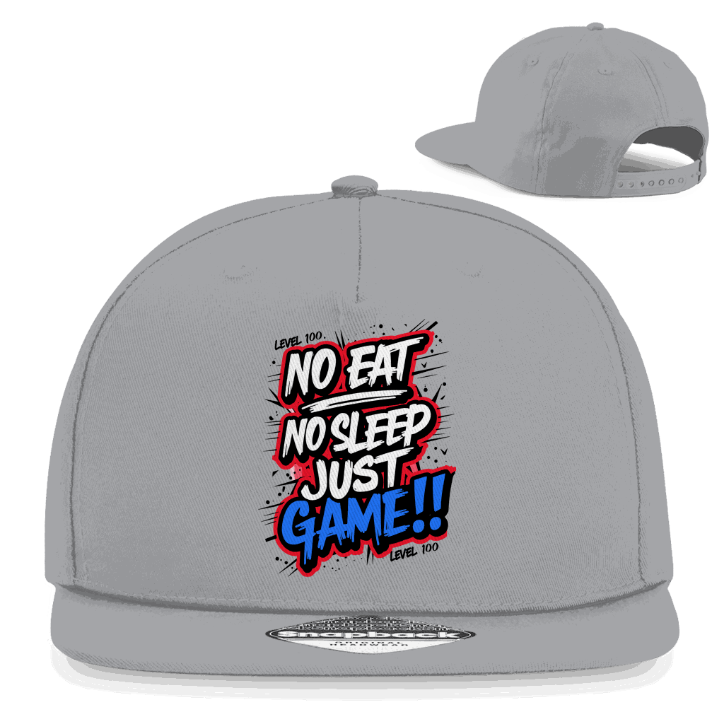 Snapback Rapper Cap - No eat, no sleep | Division420®