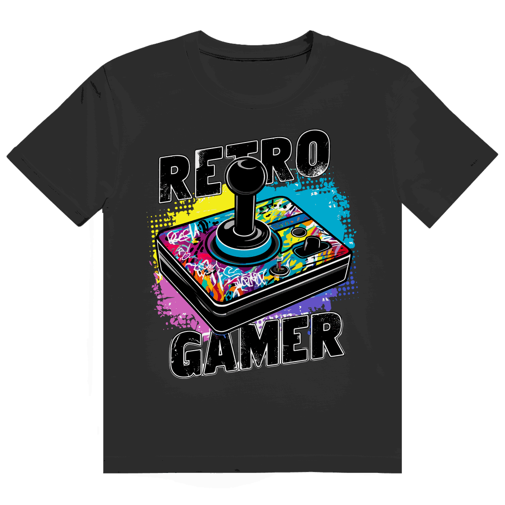 Heavy Cotton T-Shirt - Retro Gamer | Division420®