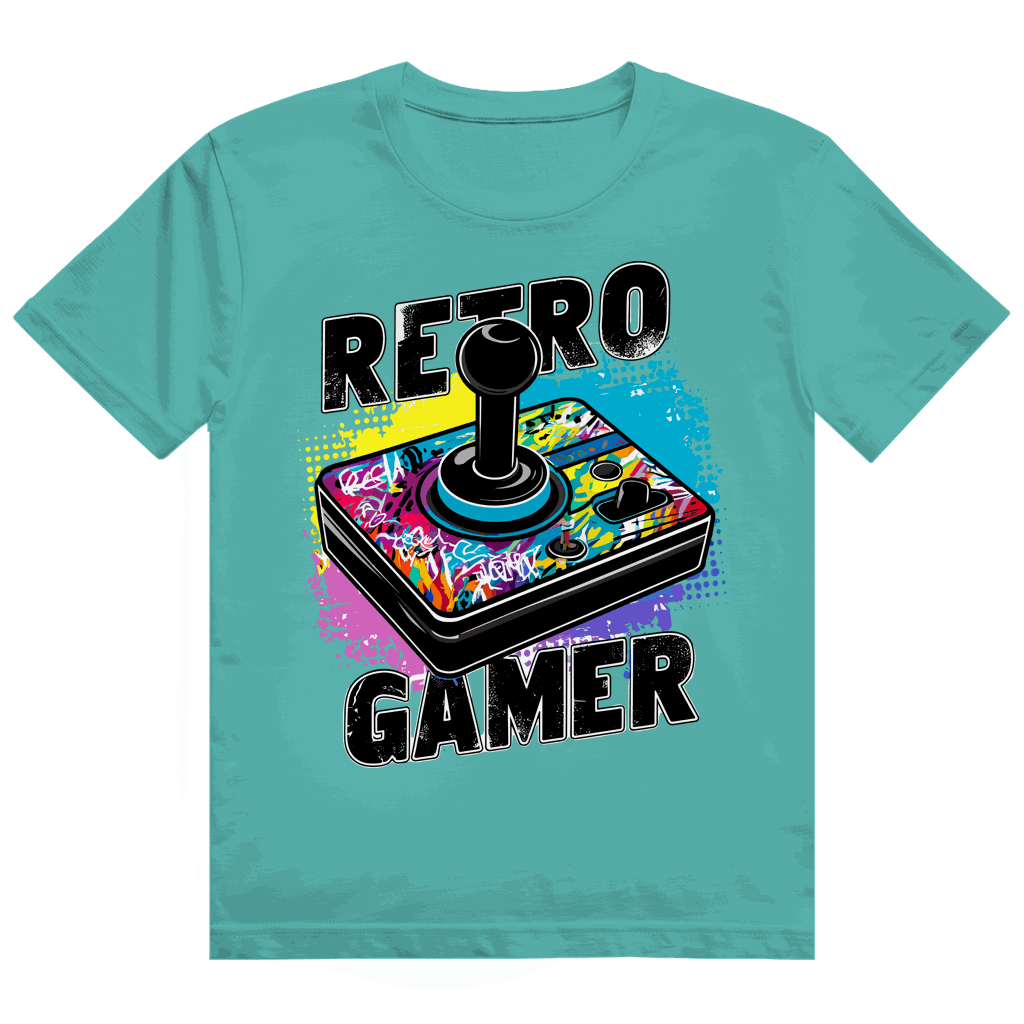 Heavy Cotton T-Shirt - Retro Gamer | Division420®