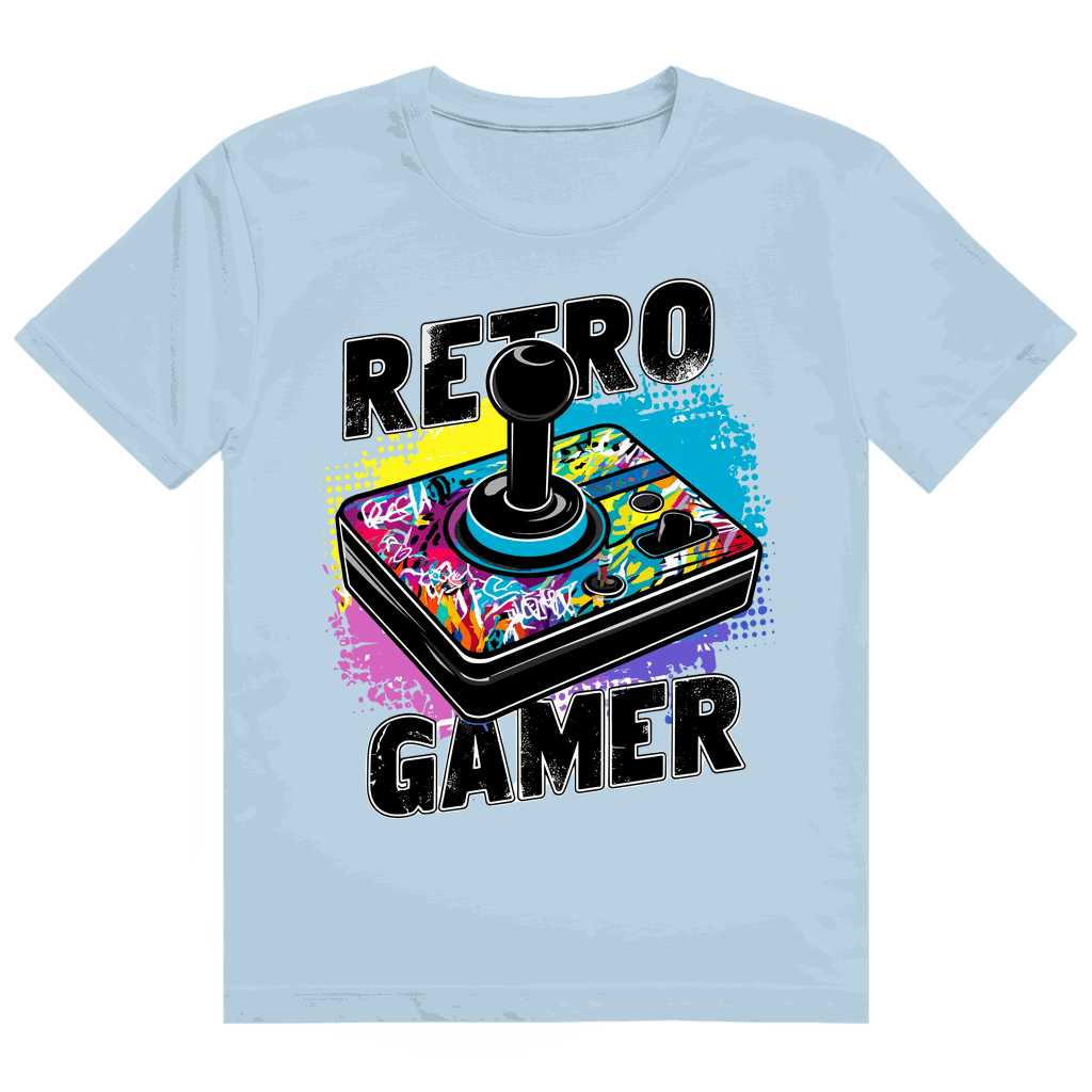 Heavy Cotton T-Shirt - Retro Gamer | Division420®