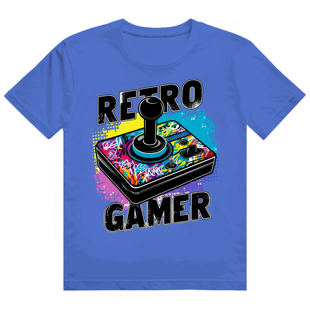 Heavy Cotton T-Shirt - Retro Gamer | Division420®