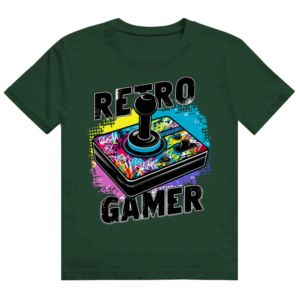 Heavy Cotton T-Shirt - Retro Gamer | Division420®