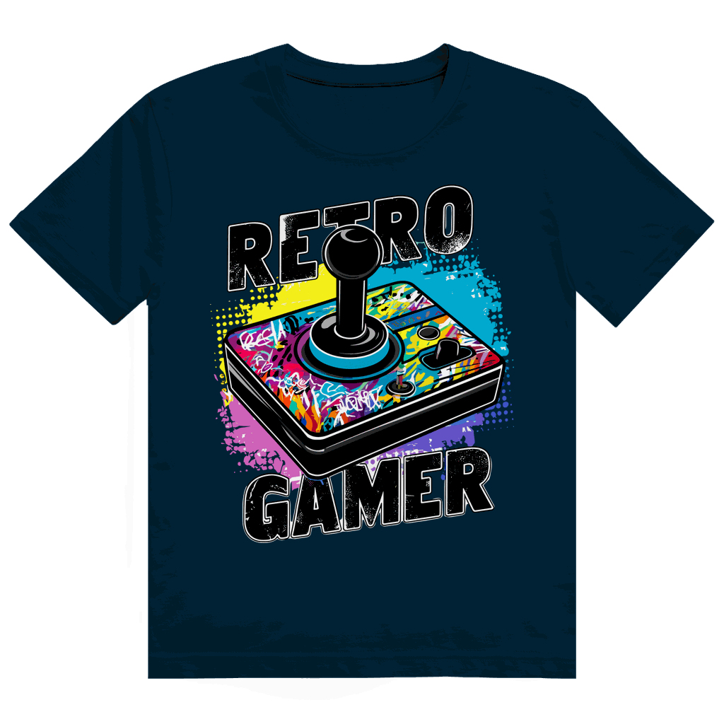 Heavy Cotton T-Shirt - Retro Gamer | Division420®