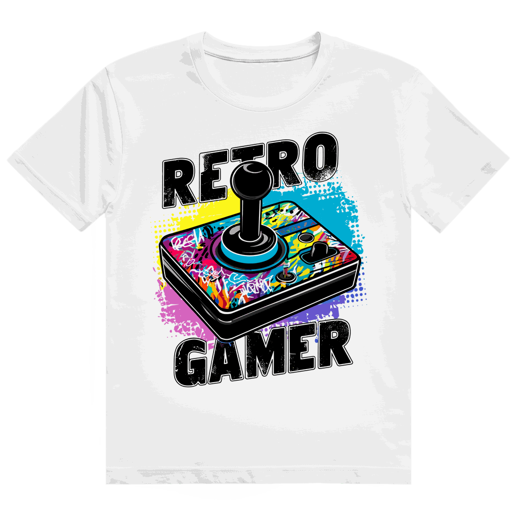 Heavy Cotton T-Shirt - Retro Gamer | Division420®