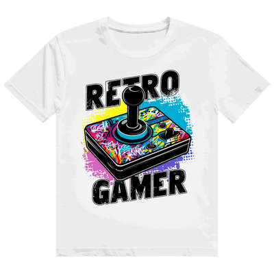 Heavy Cotton T-Shirt - Retro Gamer | Division420®
