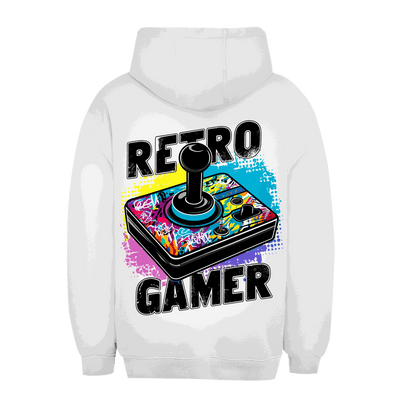 Unisex Oversize Hoodie von Division420 mit Retro Gamer Design und lockerer Passform