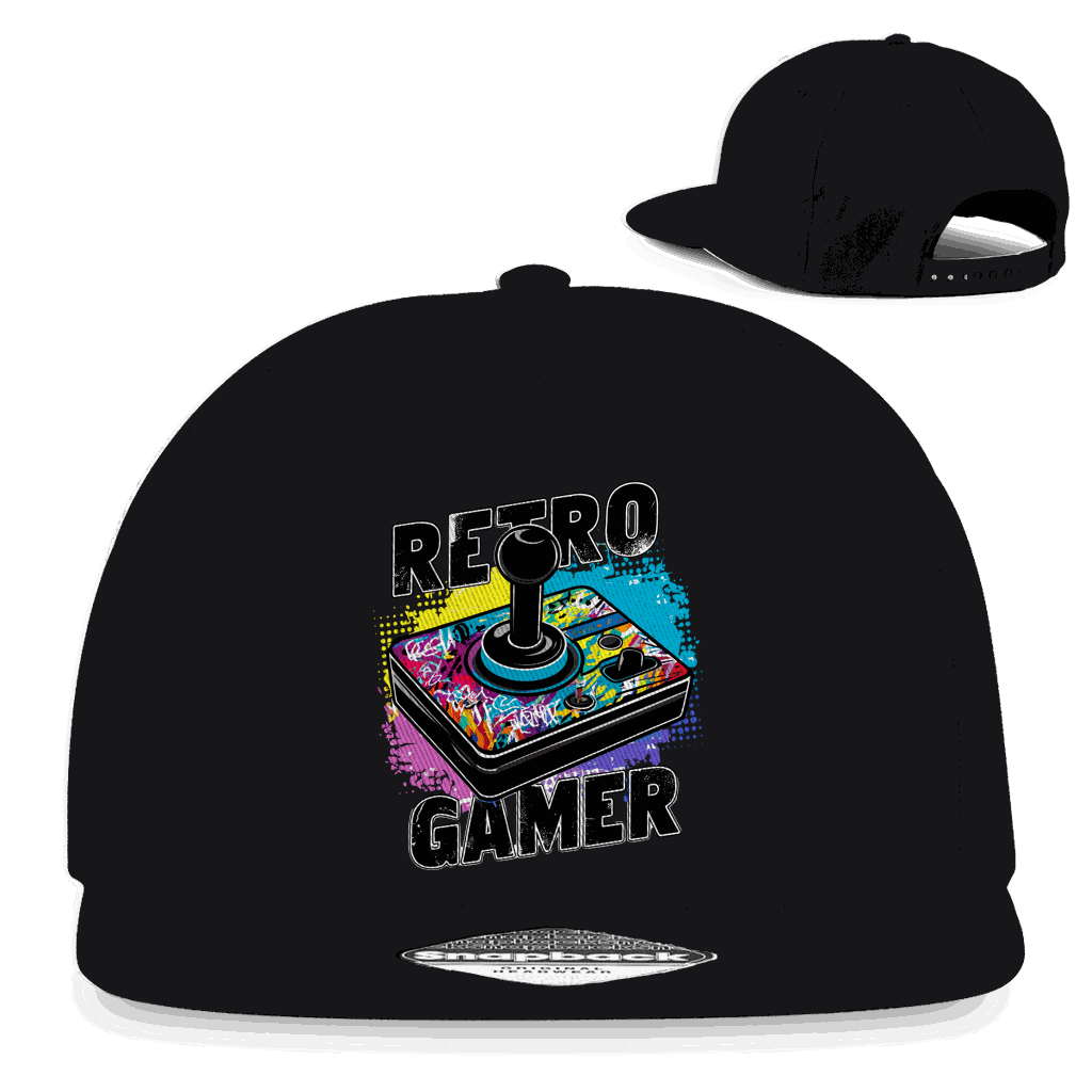 Snapback Rapper Cap - Retro Gamer | Division420®