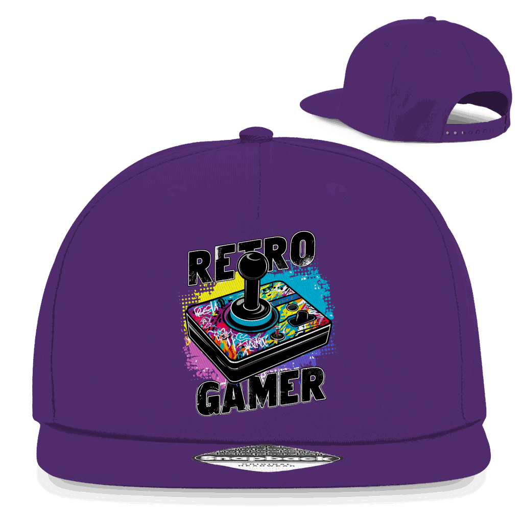 Snapback Rapper Cap - Retro Gamer | Division420®