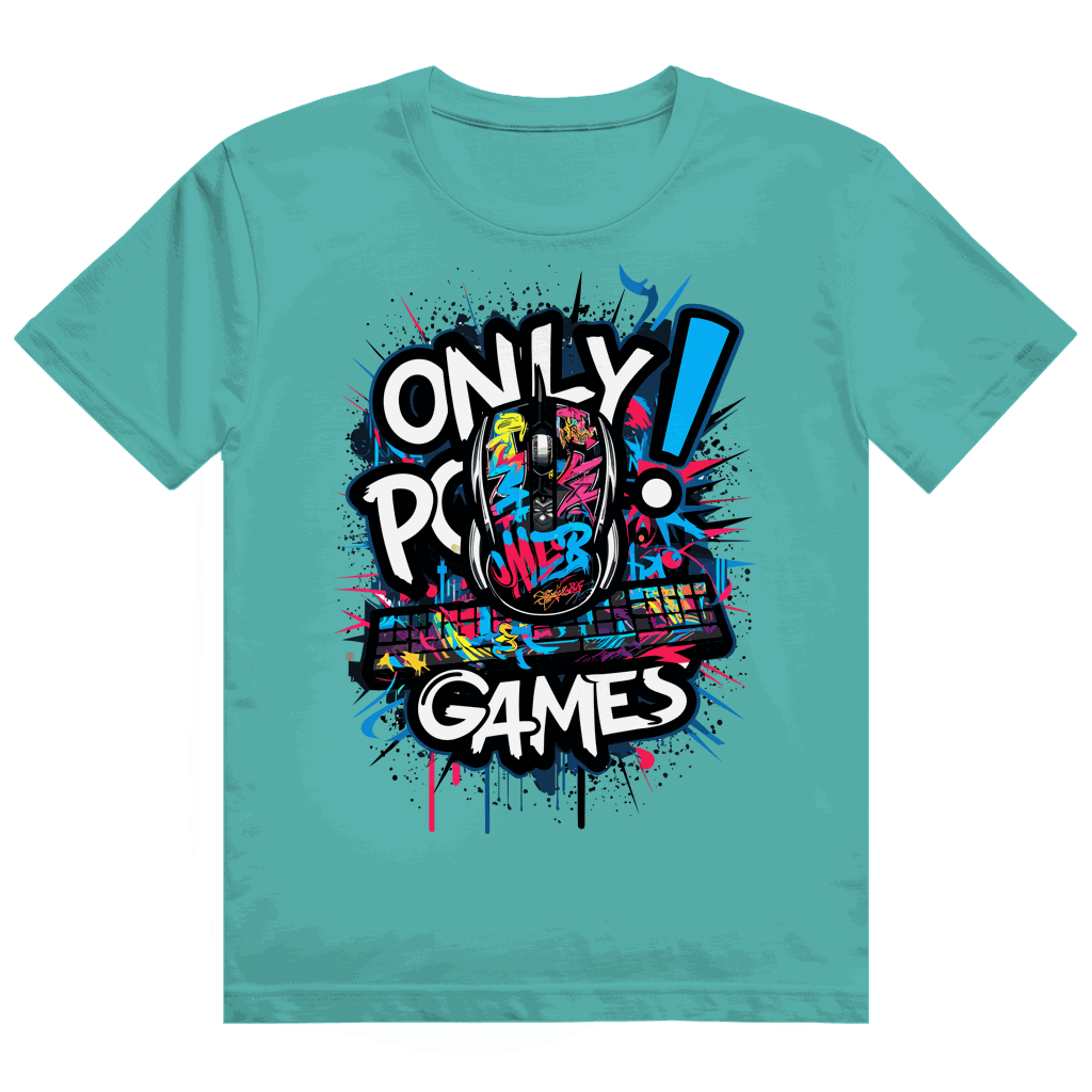 Heavy Cotton T-Shirt - Only PC Games | Division420®