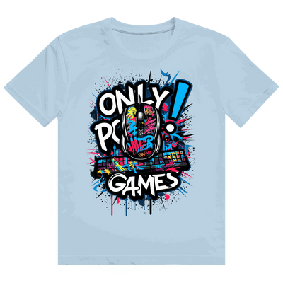 Heavy Cotton T-Shirt - Only PC Games | Division420®