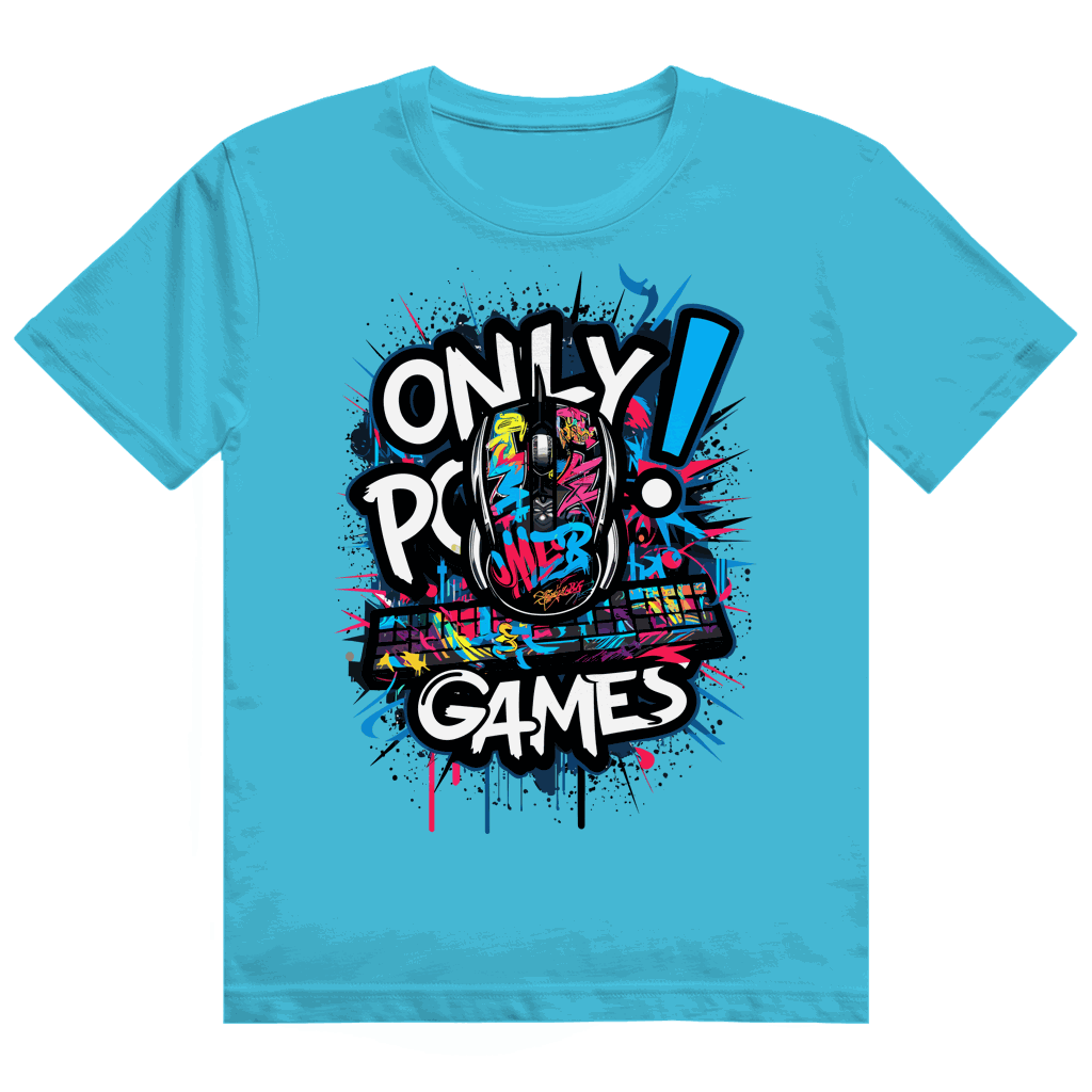 Heavy Cotton T-Shirt - Only PC Games | Division420®