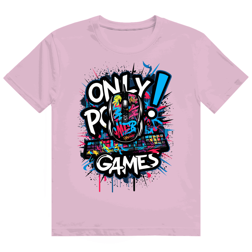 Heavy Cotton T-Shirt - Only PC Games | Division420®