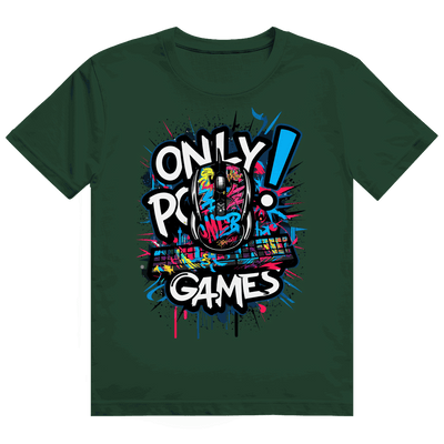 Heavy Cotton T-Shirt - Only PC Games | Division420®