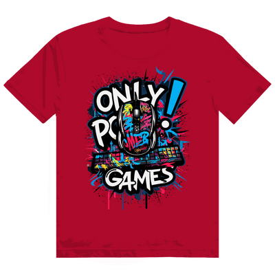 Heavy Cotton T-Shirt - Only PC Games | Division420®