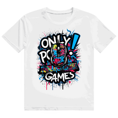 Heavy Cotton T-Shirt - Only PC Games | Division420®