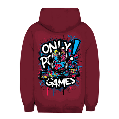 Unisex Oversize Hoodie - Only PC Games | Division420®