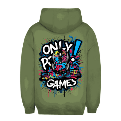 Unisex Oversize Hoodie - Only PC Games | Division420®