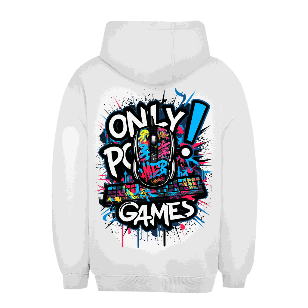 Unisex Oversize Hoodie - Only PC Games | Division420®