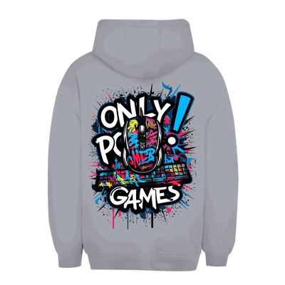Unisex Oversize Hoodie von Division420 in urbanem Stil mit Kapuze und Kängurutasche