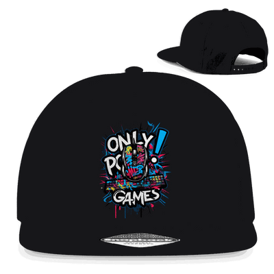 Snapback Rapper Cap - Only PC Games | Division420®