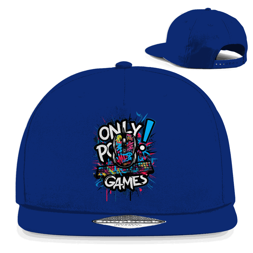 Snapback Rapper Cap - Only PC Games | Division420®