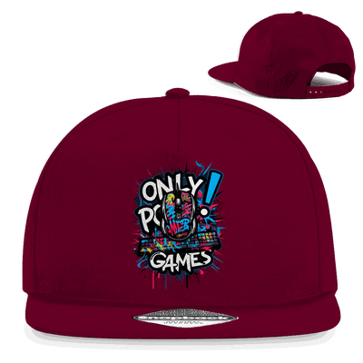 Snapback Rapper Cap - Only PC Games | Division420®