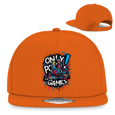 Snapback Rapper Cap - Only PC Games | Division420®