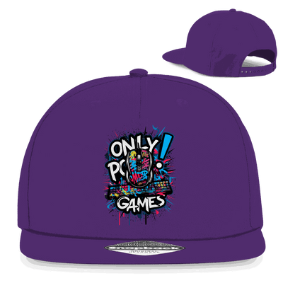 Snapback Rapper Cap - Only PC Games | Division420®