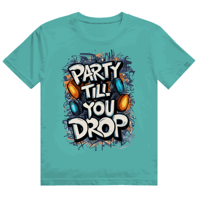 Heavy Cotton T-Shirt - Party till you drop | Division420®