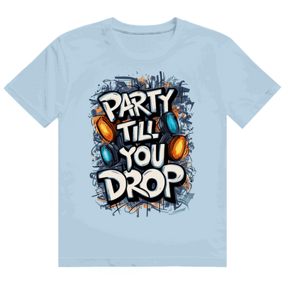 Heavy Cotton T-Shirt - Party till you drop | Division420®