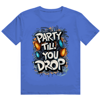 Heavy Cotton T-Shirt - Party till you drop | Division420®
