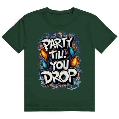 Heavy Cotton T-Shirt - Party till you drop | Division420®
